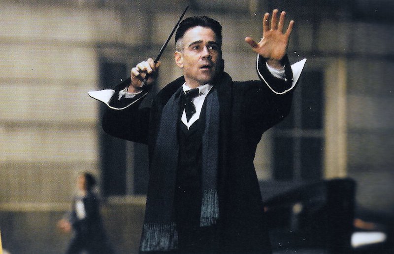 Gellert Grindelwald in disguise as Percival Graves