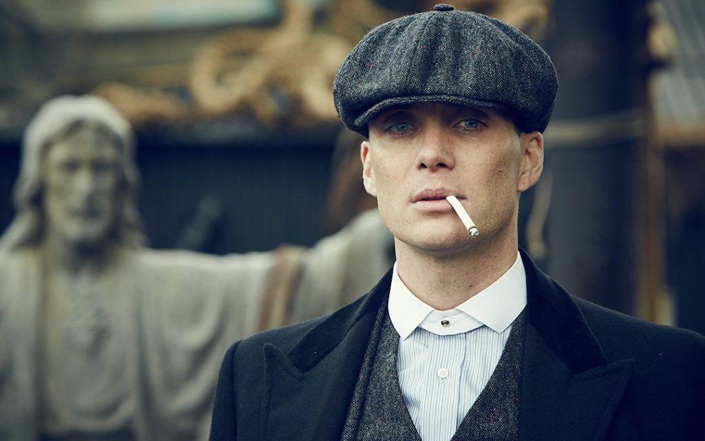 Cillian Murphy as Tommy Shelby in 'Peaky Blinders' (Credit: Netflix)