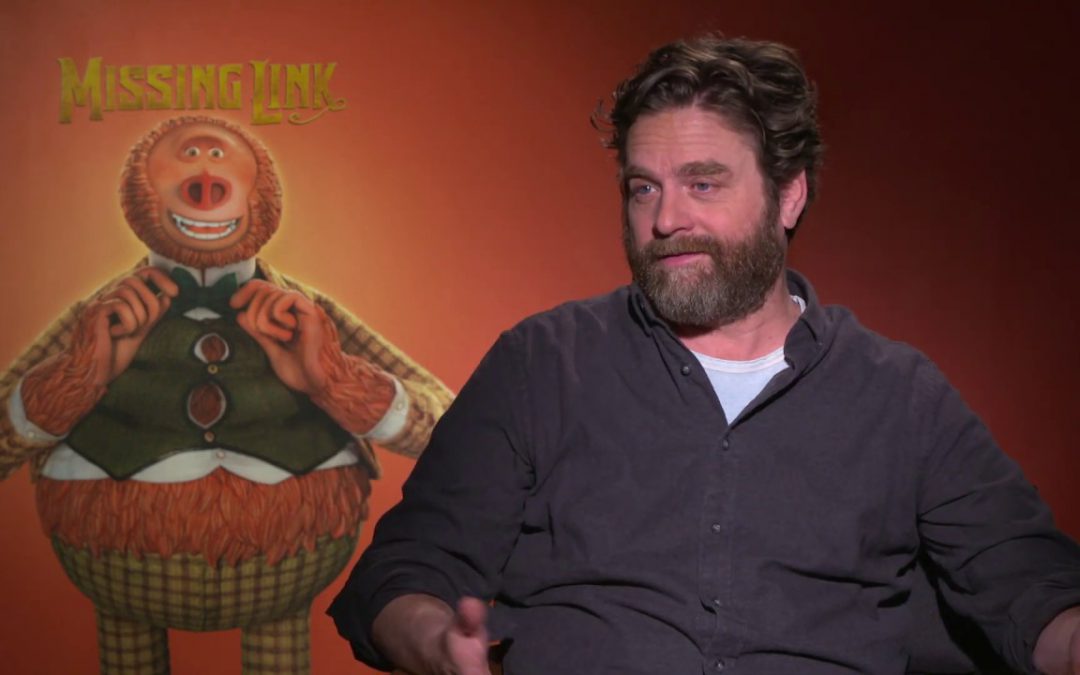 Zach Galifianakis – ‘Missing Link’ Interview with Atom Tickets