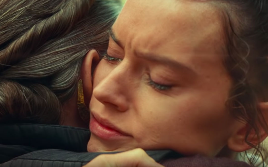 What Carrie Fisher Said To Daisy Ridley During Their ‘Rise of Skywalker’ Hug