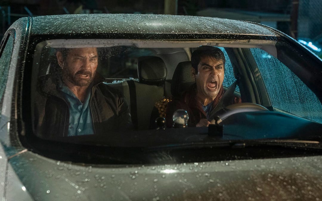 Exclusive: Kumail Nanjiani & Dave Bautista Talk About The Wokeness Of ‘Stuber’