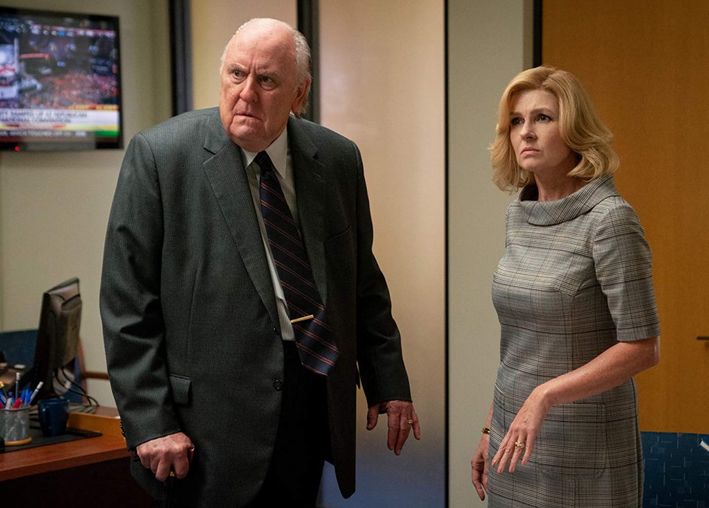 John Lithgow (Roger Ailes) and Connie Britton (Beth Ailes) in 'Bombshell' (Courtesy: Lionsgate)