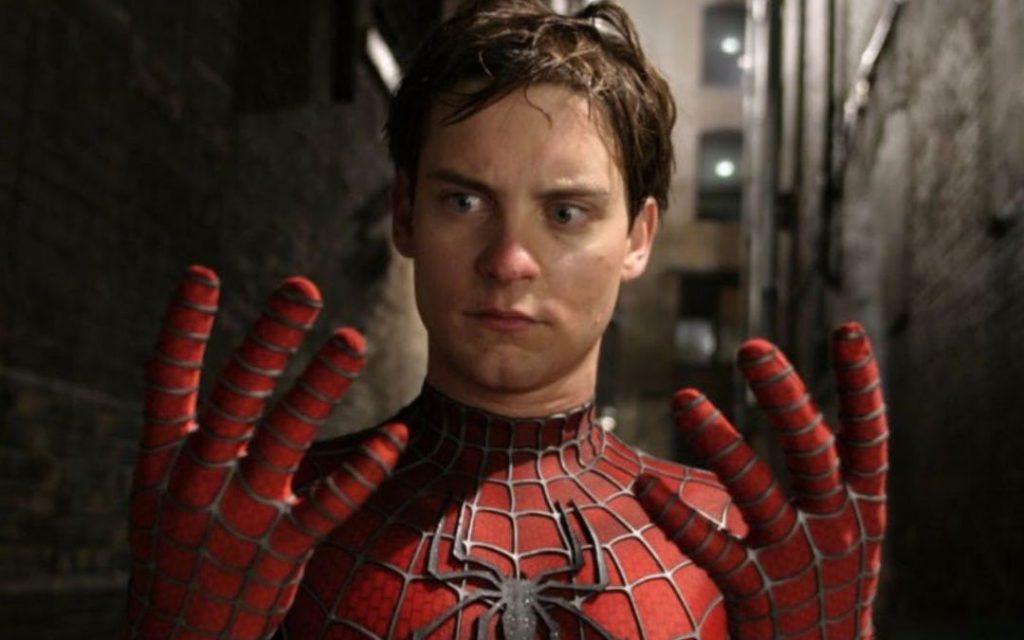 Tobey Maguire as Spider-Man in 'Spider-Man' (Courtesy: Sony)