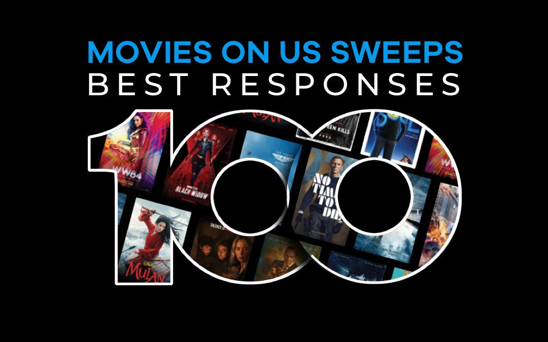 The Best Responses From Our ‘Movies On Us’ Thank You Sweepstakes