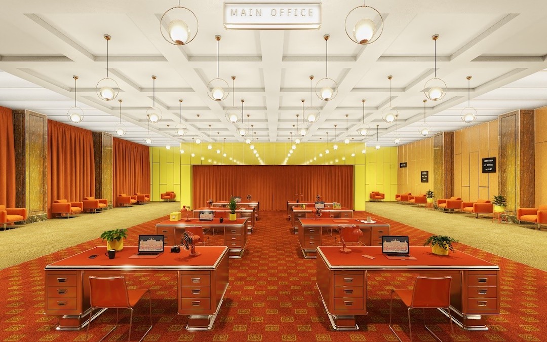 What Office Spaces Would Look Like If They Were Designed By Famous Hollywood Directors