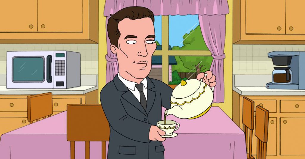 Benedict Cumberbatch as himself on "Family Guy"